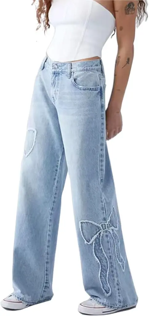 High-Waist Jeans