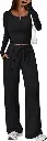 Trendy Queen 2 Piece Matching Lounge Sets for Women Fall Fashion Outfits 2026 Two Piece Travel Sweatsuits Clothes 