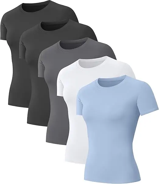 Women's Compression Shirts Short Sleeve