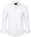 Men's Dress Shirts Solid Long Sleeve Stretch