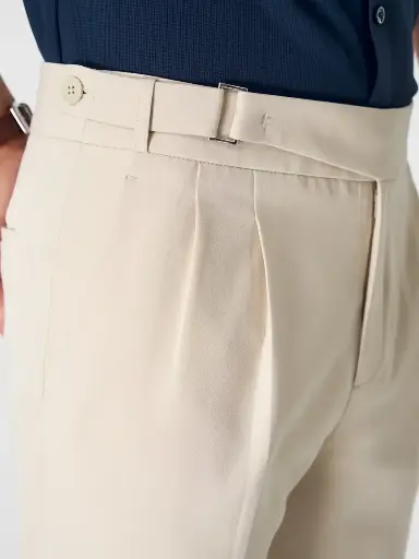 Quần Dài Âu Nam Business Đai Sườn Xếp Ly 