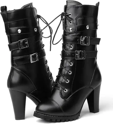[WPB000709] Womens Platform Boot Heels
