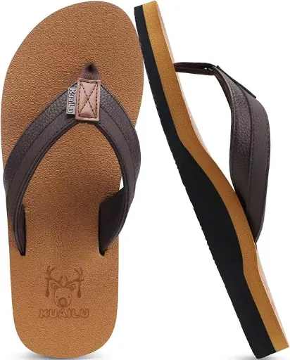 Leather Flip Flops